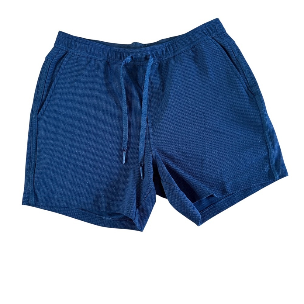 Rhone Prime Pique Navy Short 5.5 Inseam Mens Size Medium